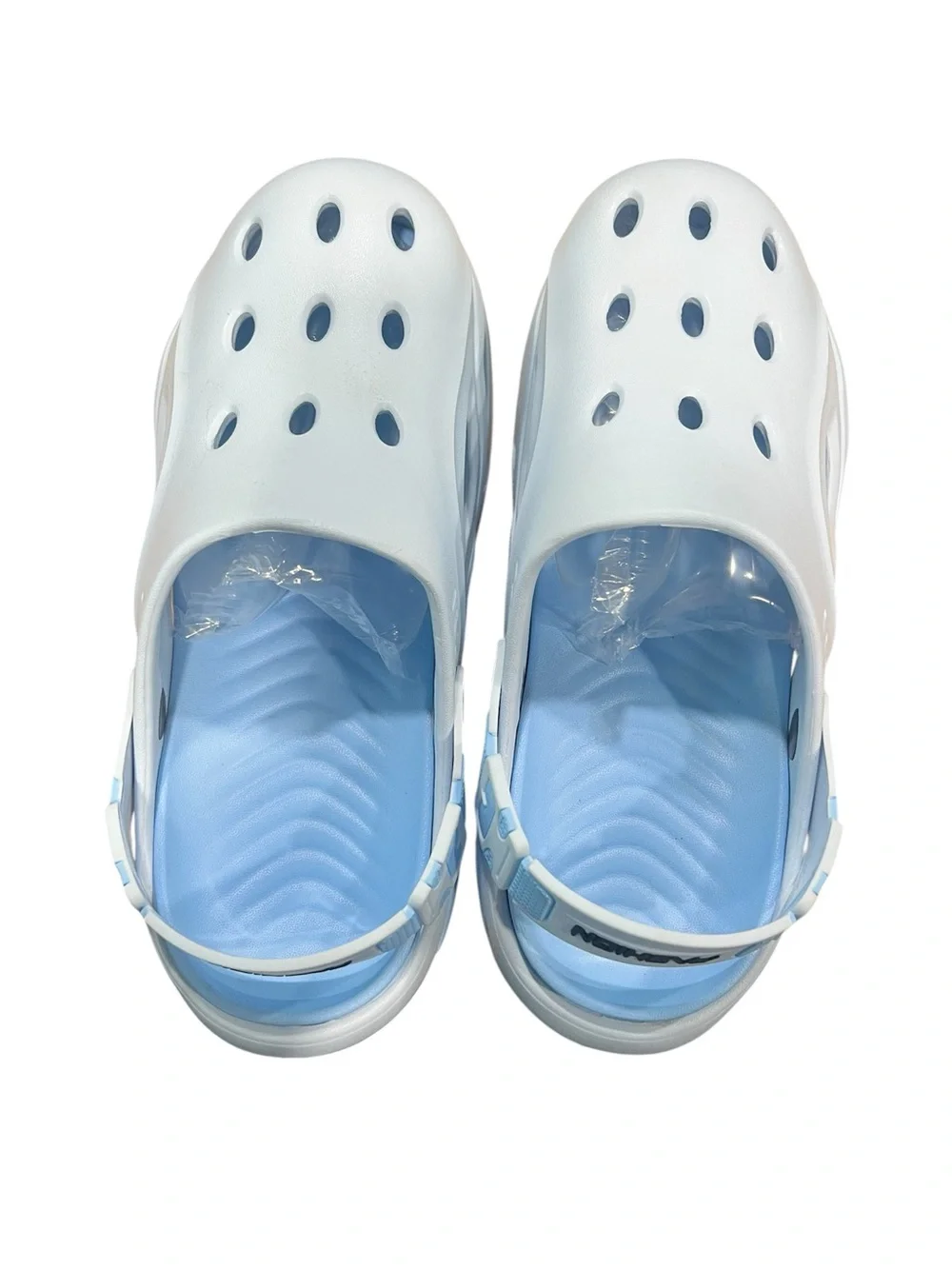 Mens Light Blue Comfort slip-on Clogs -